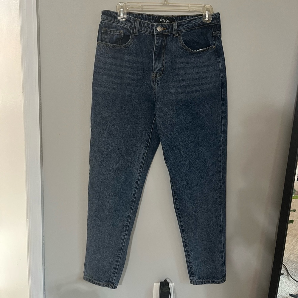 Nasty Gal Classic Blue Denim Jeans